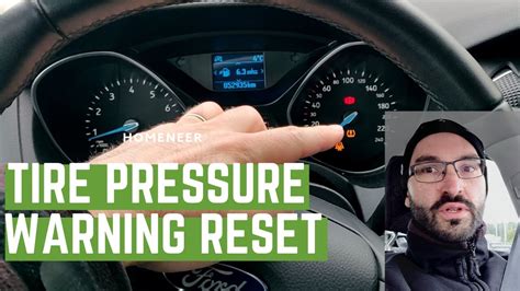 Ford Focus Tyre Pressure Warning Light Reset