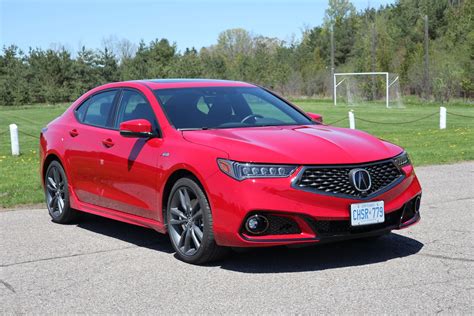 Car Review Acura Tlx Driving