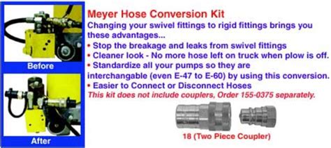 Meyer Hose Conversion Kit Mill Supply Inc