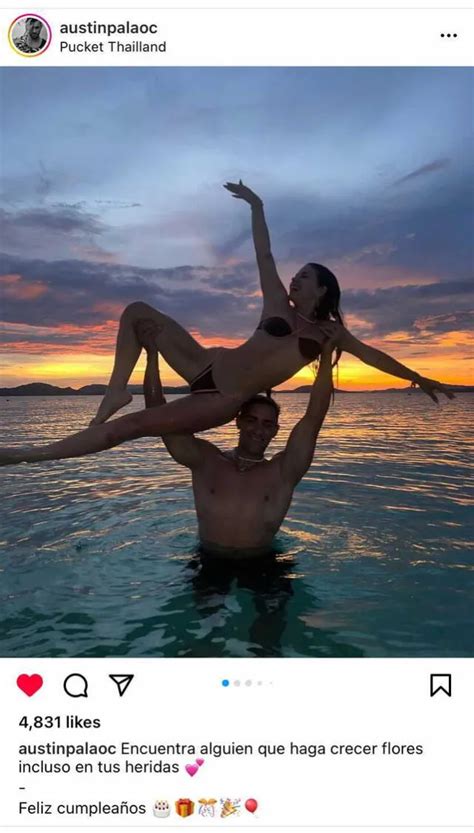 Austin Palao En Instagram Viral Le Declara Su Amor A Flavia Laos En Su