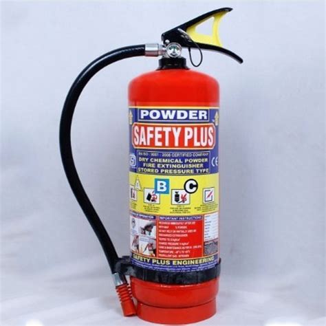 Safety Plus A B C Dry Powder Type Abc Fire Extinguisher Capacity Kg