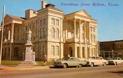 Bell County Courthouse, Belton Texas.