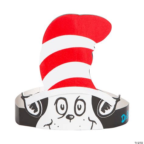 Cat In The Hat Paper Hats 36ct Seuss Ph