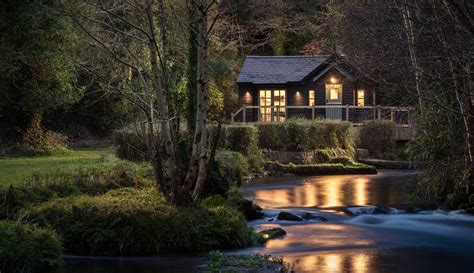 Luxury Self Catering Woodland Cabin Near Bodmin Moor Cornwall