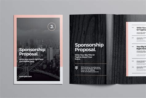 25 Best Event Sponsorship Proposal Templates Example Downloads For