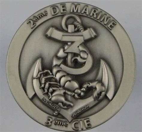 2ème RIMa écussons coins zippos des Troupes de Marine