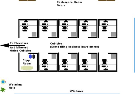 Cubicle Floor Plan Layout