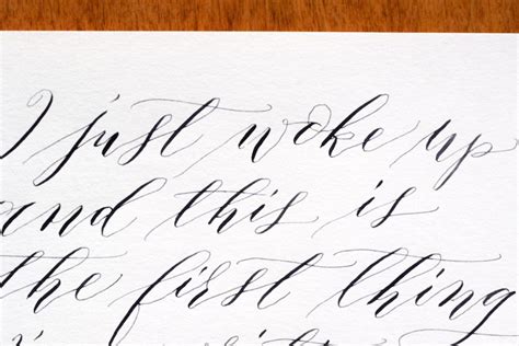 Shaky Calligraphy Strokes: Causes, Solutions, and a Free Warm Up Worksheet – The Postman's Knock