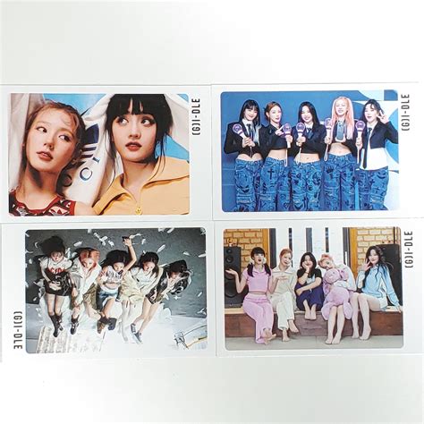 Gidle G I Dle Photo Mini Post Card Pcs Photo Message Card Kpop