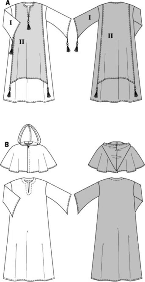 34 Monk Robe Sewing Pattern Costume Aislinnrebeca