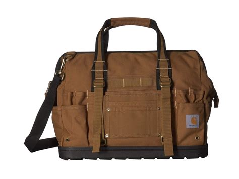 Carhartt Synthetic Legacy Tool Bag W Molded Base In Brown Lyst