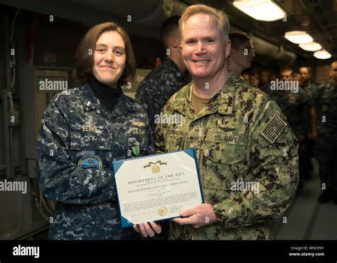 Norfolk Va Mar Lt J G Mary Benke Assigned To Uss