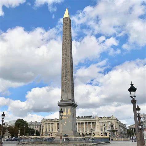 Egyptian Obelisk Place Concorde — Parisology