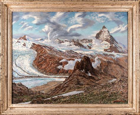 COVERLEY PRICE Victor 1901 1988 Zermatt The Matterhorn From