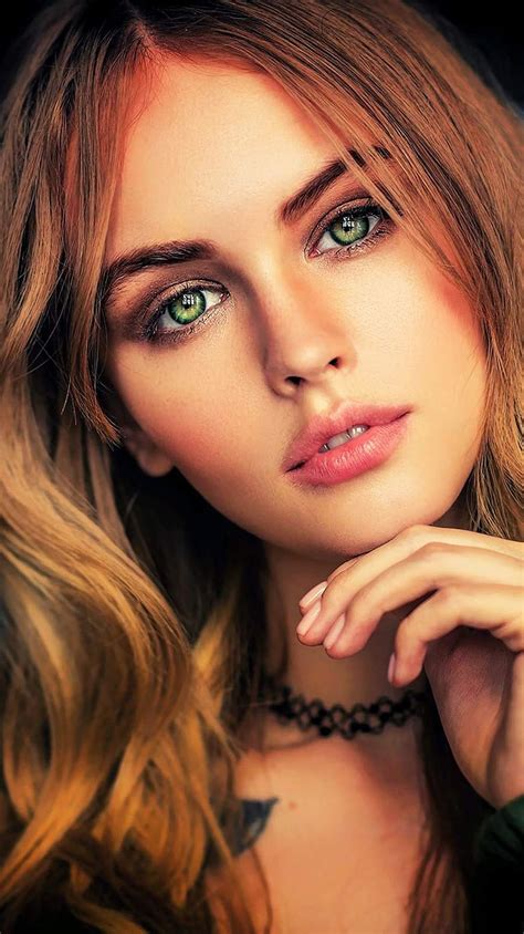 Anastasia Scheglova Beautiful Face Girl Eyes IPhone HD Phone Wallpaper