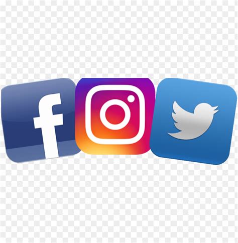 Facebook Twitter Instagram Logo Png Fb Twitter Instagram Logo Png