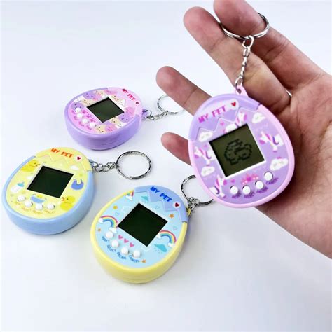 Tamagotchi Animais Eletr Nicos Transparentes Nost Lgico Animais De