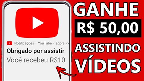 COMO GANHAR DINHEIRO ASSISTINDO VÍDEOS NO YOUTUBE R 50 POR DIA YouTube