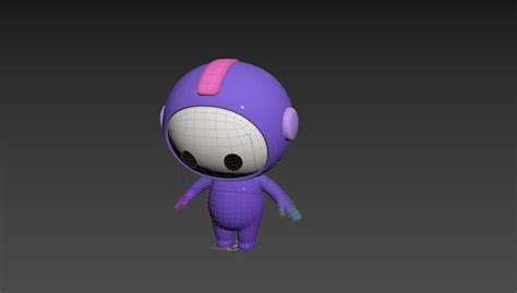 Character Rigged Mascot D Model Rigged Cgtrader