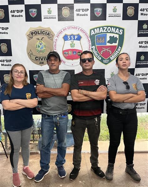 Informe Manaus Em Maués Operação Paz prende homem passagens por