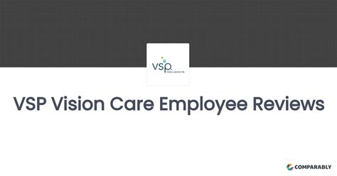 VSP Vision Care Employee Reviews | Comparably