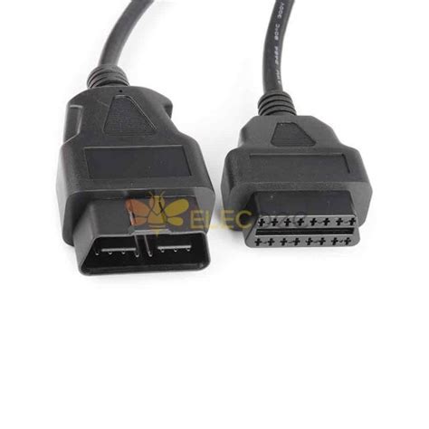 5 Meter OBD2 Car Truck OBD Extension Cable 16 Pin Male To Female PVC