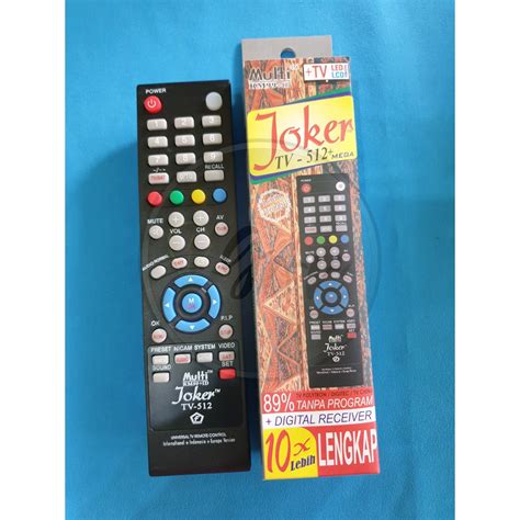 Jual Remot Tv Multi Joker Universal Shopee Indonesia