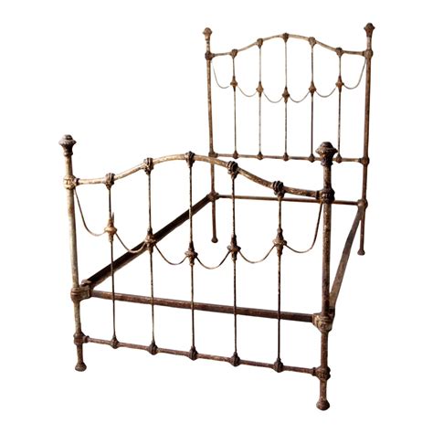 Antique Victorian Twin Bed | Chairish