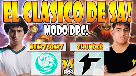 BEASTCOAST VS THUNDER AWAKEN BO3 GAME 2 SEMIFINAL DPC SA 2022 Tour 1