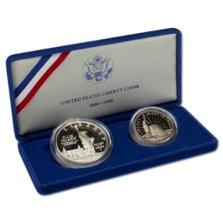 Statue Of Liberty Proof Commemorative Coin Set Steinmetz Coins