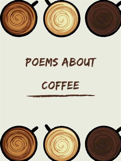 Coffee Poems To Wake You Up Aestheticpoems