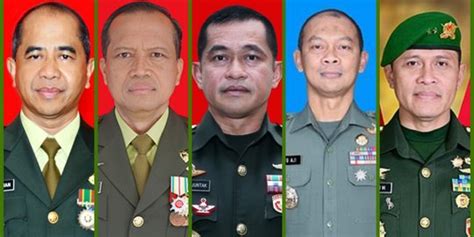 Daftar Perwira Tinggi Tni Calon Kuat Pangkostrad Pengganti Jenderal