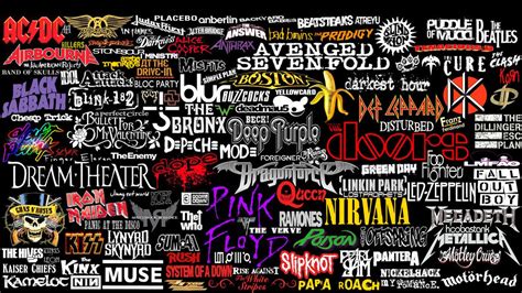 Logotipos Png De Bandas De Rock