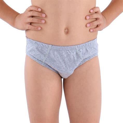 Cueca infantil slip em algodão KIT 3 Selene