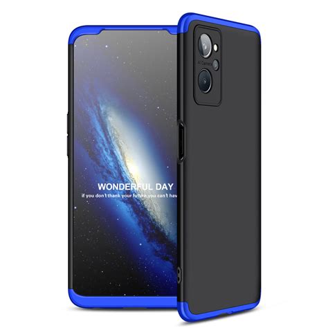 GKK 360 Full Cover Πλαστικό Μαύρο Μπλε Realme 9i Skroutz gr