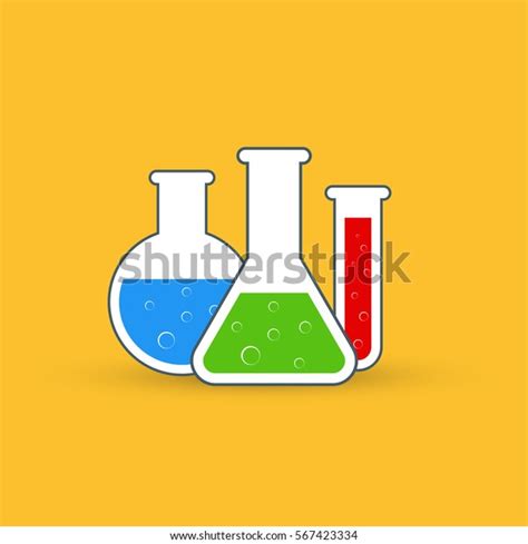 Chemistry Icon Set Vector Illustration Icon 스톡 벡터로열티 프리 567423334