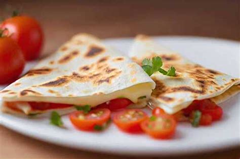 Quesadillas Au Fromage Et Jambon Un Repas Rapide Et Facile De