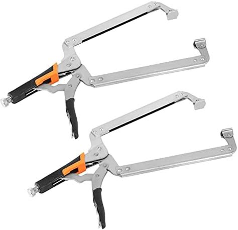 JOIKIT 3PCS 18 Inch C Clamp Locking Pliers Welding Pliers Set Large