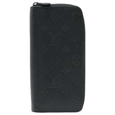 Louis Vuitton Zippy Wallet Vertical Black Leather Ref 1177339 Joli Closet