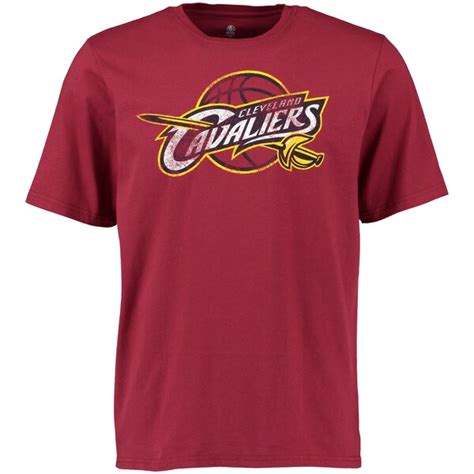 Mens Cleveland Cavaliers Wine Distressed T Shirt Nba Store