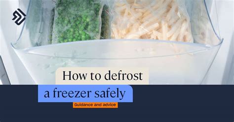 How To Defrost A Freezer Instructions Food Safety Guidance