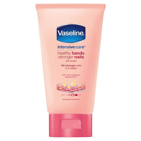 Vaseline Healthy Hands Stronger Nails Lotion 75ml Centra