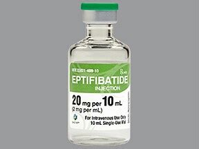 Integrilin (eptifibatide) dosing, indications, interactions, adverse ...