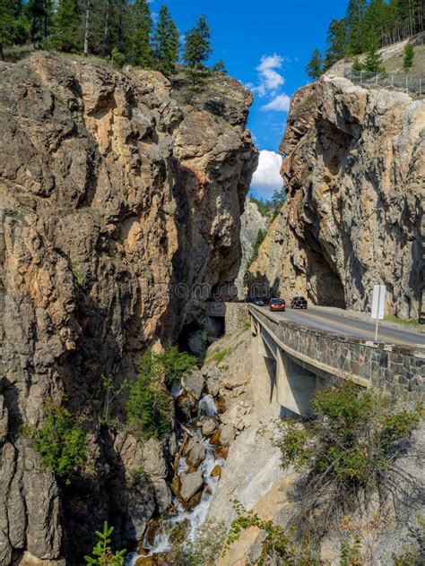 Sinclair Canyon In Kootenay National Park Stock Photo Image Of Rocky