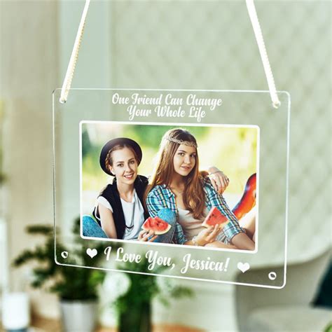 Best Friend Frame Personalized Best Friends Photo Frame One Etsy