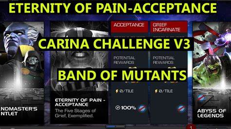 ETERNITY OF PAIN ACCEPTANCE BAND OF MUTANTS BROTHERHOODOFMUTANTS