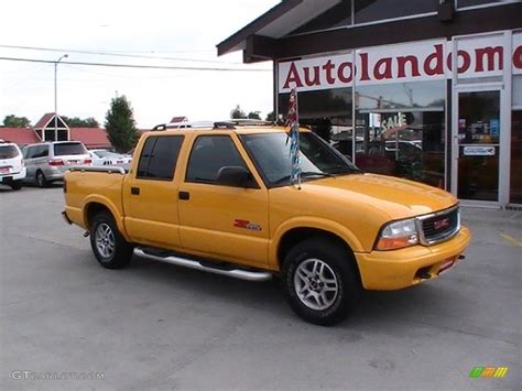 2002 Flame Yellow GMC Sonoma SLS ZR5 Crew Cab 4x4 32682448 Photo 6