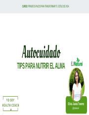 Autocuidado Tipsnutriralma Pdf Curso Primeros Pasos Para