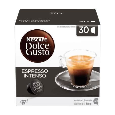 C Psulas De Caf Dolce Gusto Espresso Intenso Pzas Sam S Club