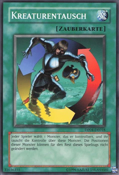 Recollectibles Sammelkarte Yugioh Karte Kreaturentausch Deutsch Yu Gi